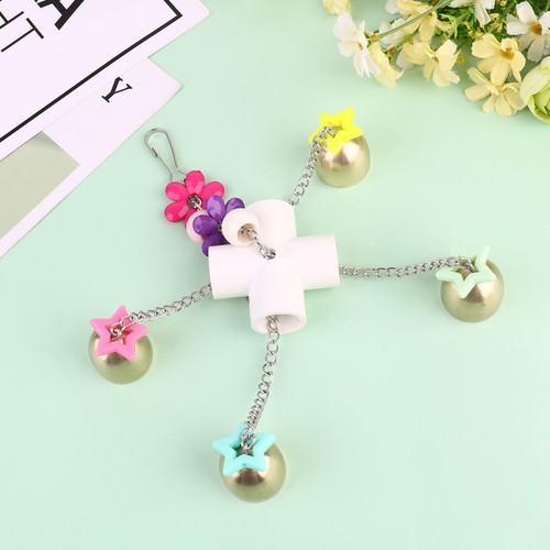Golden parrot pendant toy - golden,