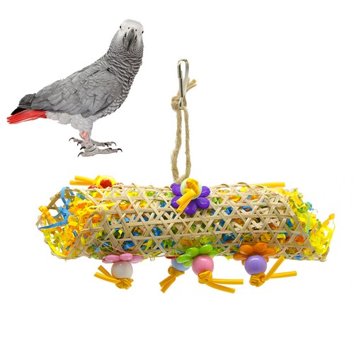 Eco friendly bamboo parrot toy - friendly,