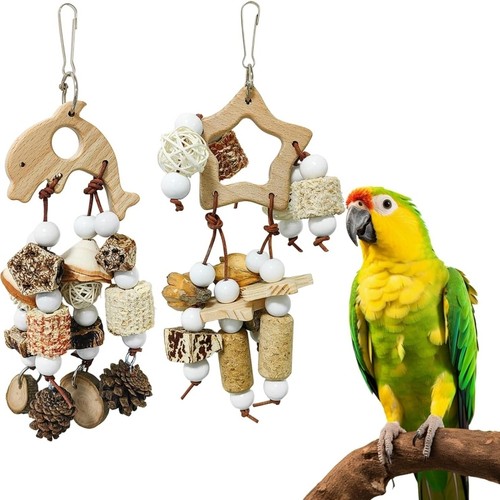 1pc bird toy parrot - 1pc, chewing
