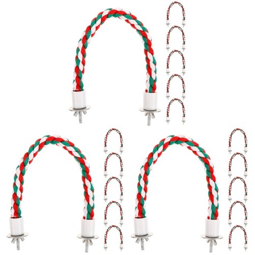 Cotton rope bird perches - cotton,