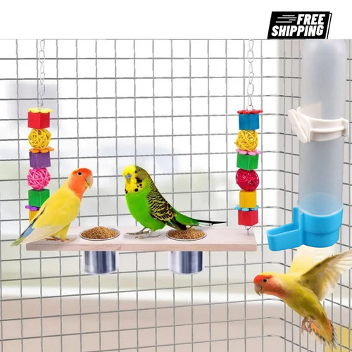 Bird water feeder automatic - 1x,