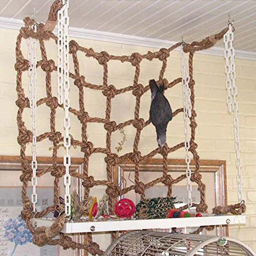 Parrot rope climbing net - parrot,