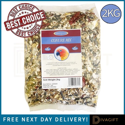 Johnston jeff conure mix 2kg - &,