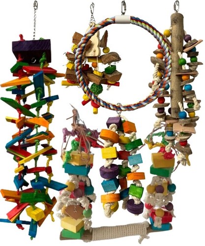 The big one parrot toy - x,
