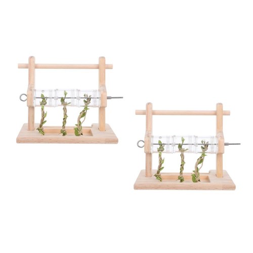 Durable wooden parrot perch - wooden,