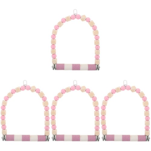 Pink bird stand - bird, for