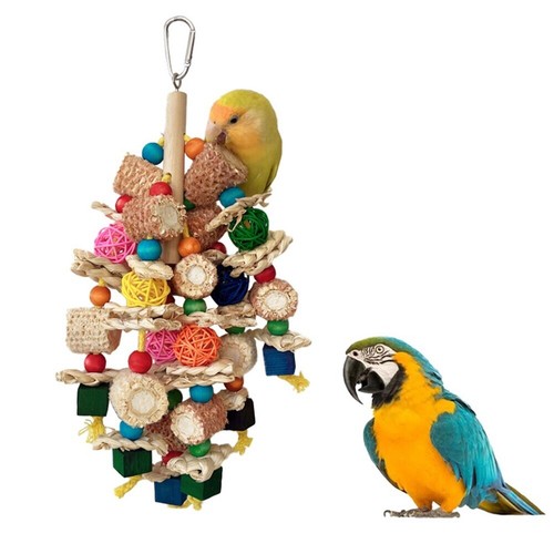 Bird cage biting toy for - cage,