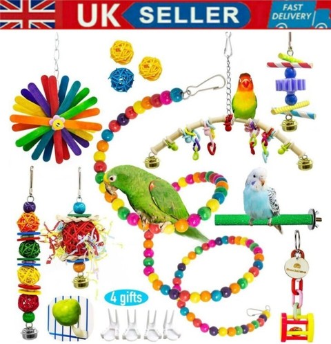 Pcs parrot toys - pcs, rope