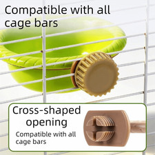 1pc Bird Water Bath Tub For